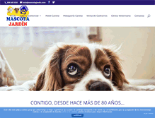Tablet Screenshot of mascotajardin.com